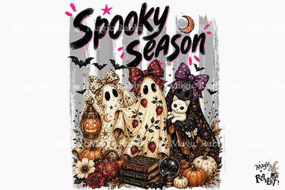 Download Spooky Season Ghosts PNG - Ghosts Collection
