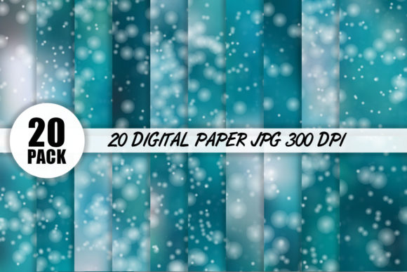 Download Digital Paper Bokeh Blue Sea Background - Sea background Collection